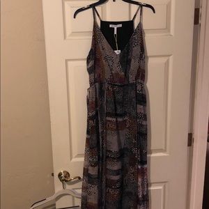 Multicolored BCBG maxi dress